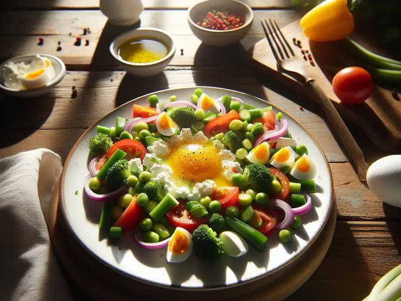 Fırında Peynirli ve Renkli Sebzeli Yumurta Kapları Fırında Peynirli ve Renkli Sebzeli Yumurta Kapları