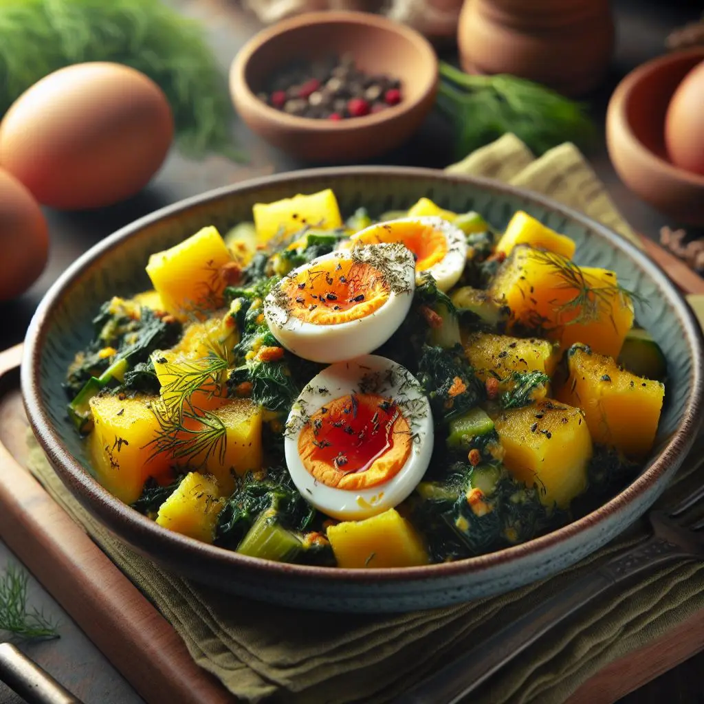 Fırında Kabaklı ve Otlu Yumurta Sufleleri Fırında Kabaklı ve Otlu Yumurta Sufleleri
